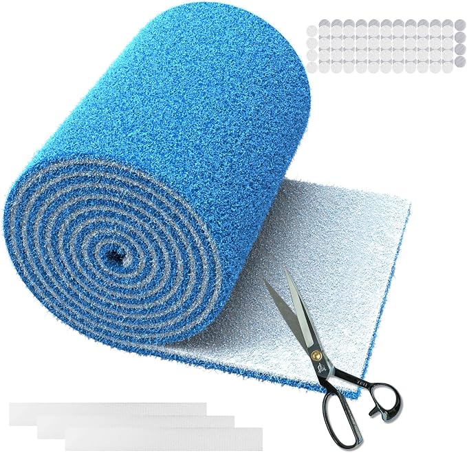 Air Vent Filters 20"X120", MERV 8 Electrostatic Cut to Size Floor Vent Roll, product image