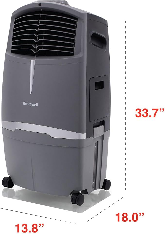 AirComfort 525 CFM Outdoor Portable Evaporative Swamp Cooler for BBQ Area, Patio, Garage, and Backyard, 115V, alternate
