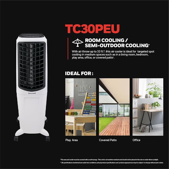 AirComfort 700 CFM Compact Spot Fan & Humidifier, Indoor Portable Evaporative Air Cooler, Swamp cooler, alternate product