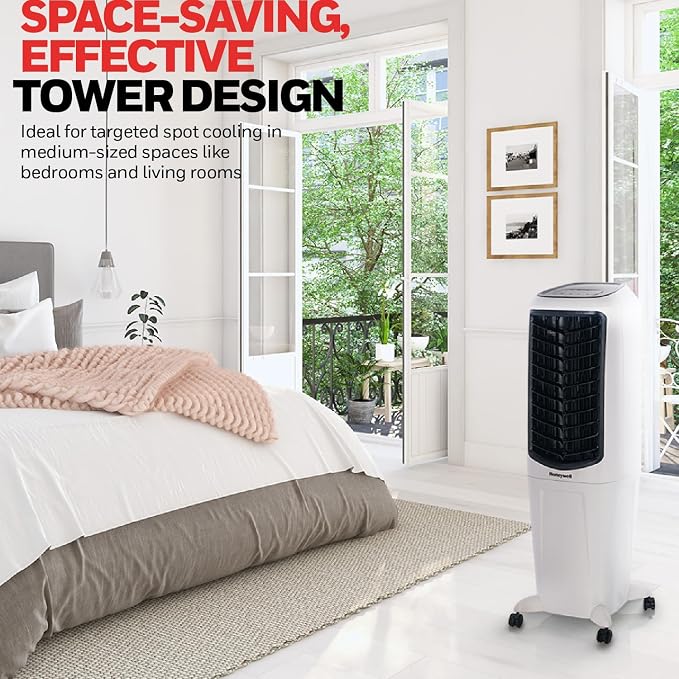 AirComfort 700 CFM Compact Spot Fan & Humidifier, Indoor Portable Evaporative Air Cooler, Swamp cooler, alternate product