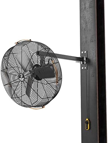 AirEye Fan, Swivel Mount (120V) (24", Midnight Black), product image