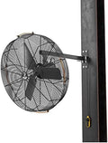 AirEye Fan, Swivel Mount (120V) (30", Midnight Black), product image