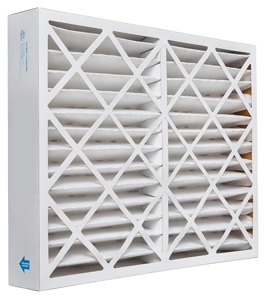 16x25x4 MERV 11 Pleated Air Filter, 2 Pack Set of HVAC Furnace Filters, Electrostatic MPR 1000-1200 & FPR