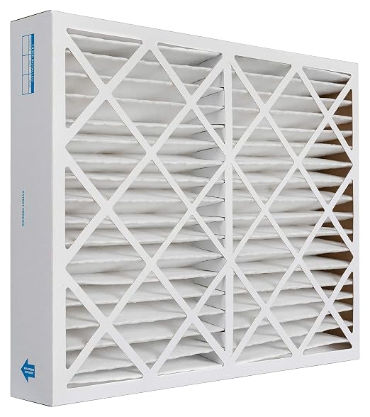 20x20x4 MERV 11 Pleated Air Filter, 2 Pack Set of HVAC Furnace Filters, Electrostatic MPR 1000-1200 & FPR