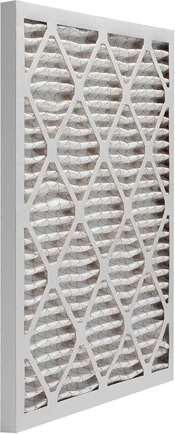 21x21x1 MERV 8 Pleated Air Filter, AC Furnace Air Filter, 6 Pack (Actual Size: 20 7/8" x 20 7/8" x 3/4")