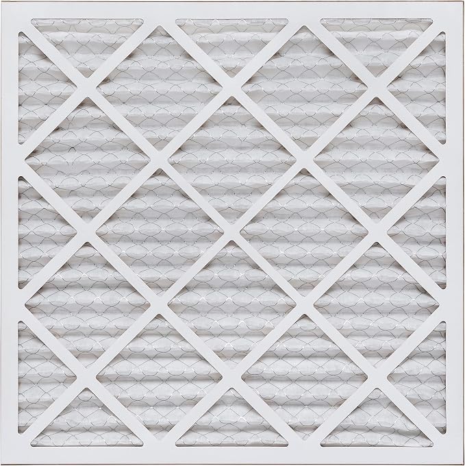 25x25x1 MERV 8 Air Filter, Pleated AC Furnace HVAC Filters (24.5x24.5x0.75), alternate product view 7