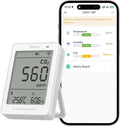 AirGuard CO2, Smart Indoor Air Quality Monitor, Matter Compatible, 2.4GHz WiFi, Carbon Dioxide Detector for