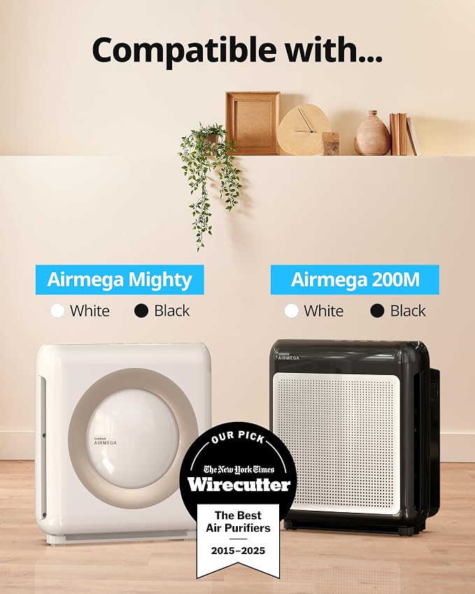 Airmega AP-1512HH & 200M Filter Replacement Set, HEPA Filter and Intense Smoke Filter, AP-1512HH-FP Intense Smoke, 3116999