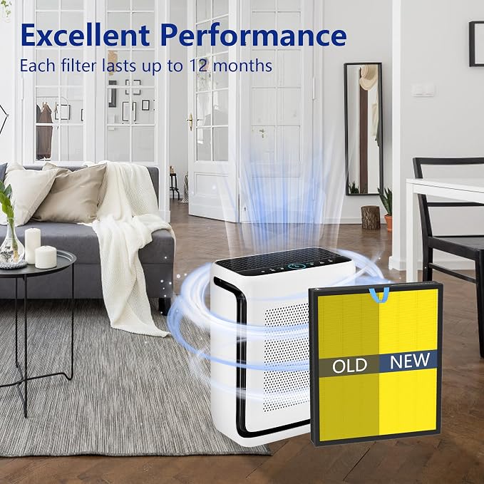 AirPurifierFilterReplacement Vital 200S Air Purifier Filters 2 Pack for Vital 200S, alternate product view 6