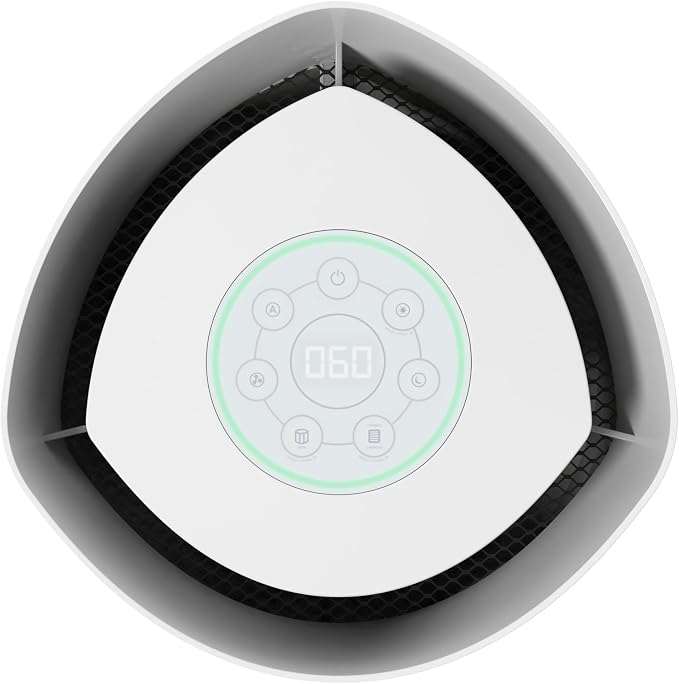 Airsafe+ XL Intelligent Air Purifier for Home, Wildfire Smoke, Pollen, Odors with HEPA Pure Filter, UV-C, alternate product