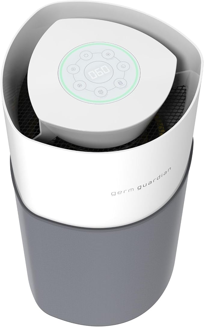 Airsafe+ XL Intelligent Air Purifier for Home, Wildfire Smoke, Pollen, Odors with HEPA Pure Filter, UV-C, alternate product