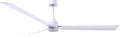 AK-MWH-MWH-72 Alessandra Wet Rated 72" Ceiling Fan without Light, Remote Included, Silent DC Motor, Matte White, product
