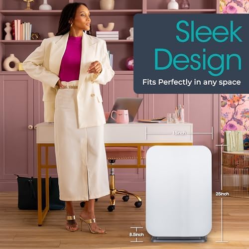 BreatheSmart Flex HEPA Air Purifier with Pure Filter | 700 Sq. Ft., alternate product view 3
