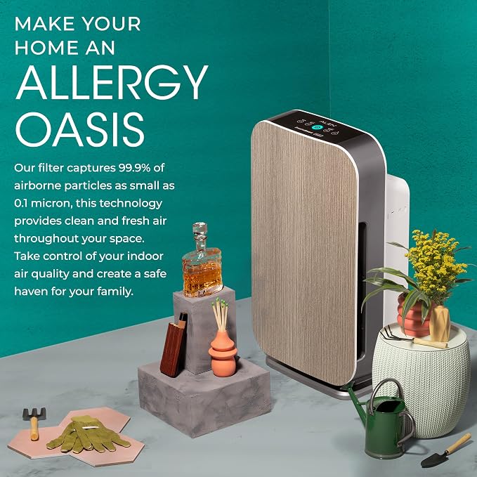 BreatheSmart Flex HEPA Air Purifier with Pure Filter | 700 Sq. Ft., alternate product view 8