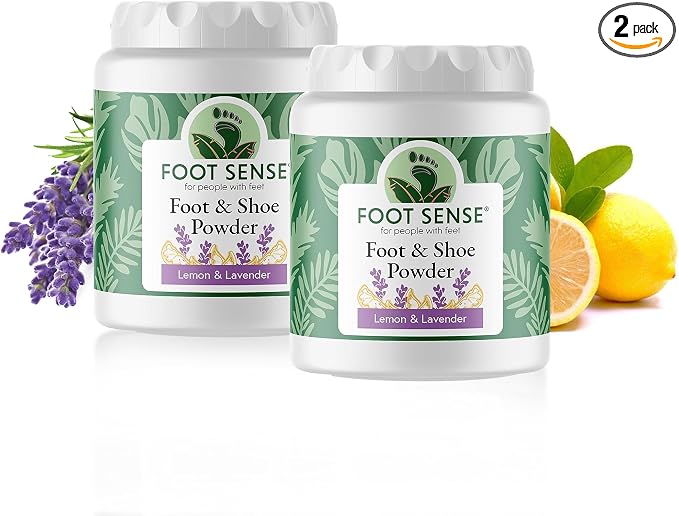 All Natural Foot & Shoe Powder, Foot Deodorant, Talc-Free, Odor Eliminator, & Deodorizes, product image