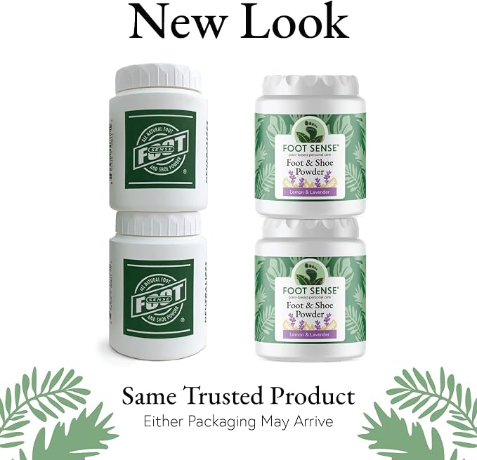 All Natural Foot & Shoe Powder, Foot Deodorant, Talc-Free, Odor Eliminator, & Deodorizes, alternate product view 2