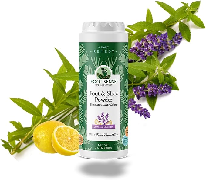 All Natural Foot & Shoe Powder, Foot Deodorant, Talc-Free, Odor Eliminator, & Deodorizes, alternate product view 4