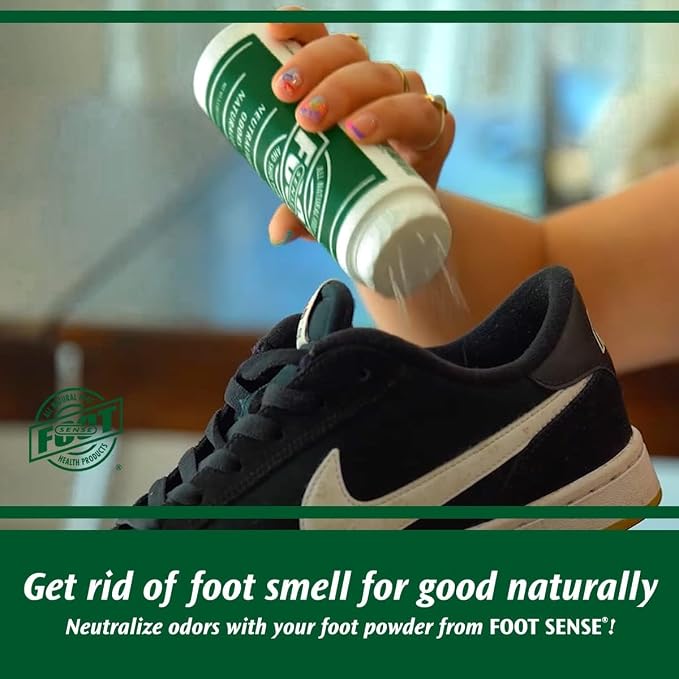All Natural Foot & Shoe Powder, Foot Deodorant, Talc-Free, Odor Eliminator, & Deodorizes, alternate product view 5