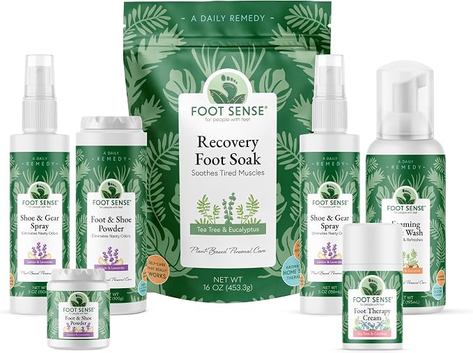 All Natural Foot & Shoe Powder, Foot Deodorant, Talc-Free, Odor Eliminator, & Deodorizes, alternate product view 6