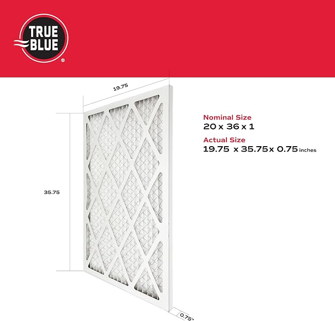 Allergen 20x36x1 Air Filter, MERV 11, 4-Pack, alternate product view 2