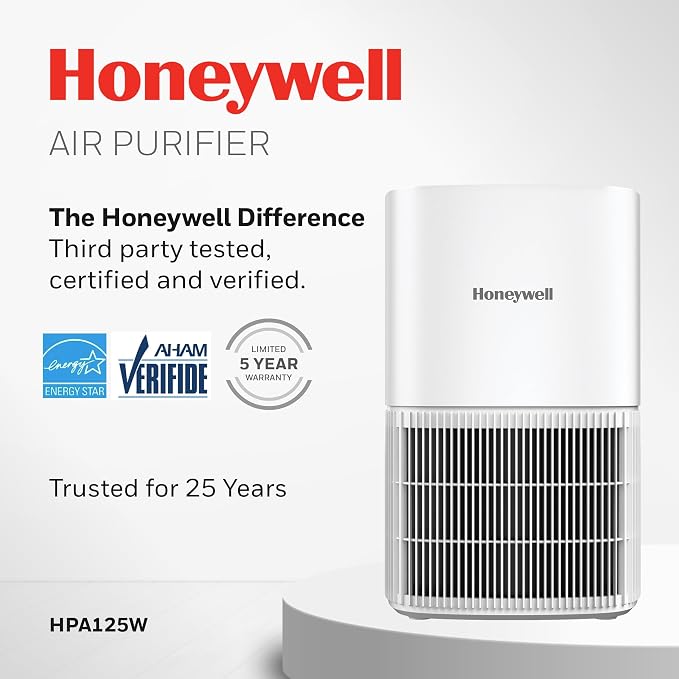 Allergen Plus Compact HEPA Small Room Air Purifiers for Home, Up to 530 Ft2 Coverage, 3-in-1 Filter, Pet Dander, alternate