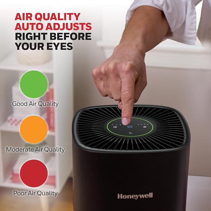 Allergen Plus Compact HEPA Small Room Air Purifiers for Home, Up to 530 Ft2 Coverage, 3-in-1 Filter, Pet Dander, alternate