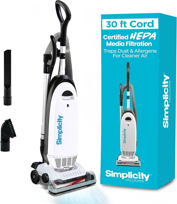 Allergy Bagged Vacuum Cleaners for Home, Carpet, Rugs, and Hardwood, product image