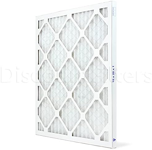 Allergy MERV 11 AC Furnace Pleated Air Filter Replacement Box of 6, 18x20x1 Air Filter / 18x20x1 furnace filter Made in the