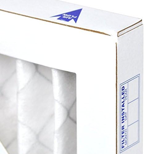 ALLERGY Premium 14x14x1 MERV 11 Pleated Air Filter - Made in the USA - Box of 6, alternate product view 5