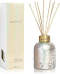 Aloha Orchid Reed Diffuser Set - Includes Scented Diffuser Oil, Diffuser Sticks, and Mercury Iridescent Glass Bottle, product