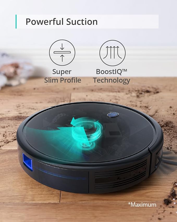Amazon Renewed Certified Like- BoostIQ RoboVac 11S MAX Robot Vacuum Cleaner, Super-Thin, Powerful Suction, Quiet