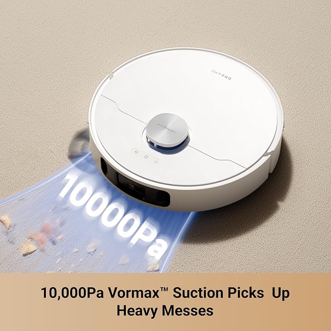 Amazon Renewed L10s Ultra Gen 2 Robot Vacuum and Mop, 10,000Pa, MopExtend Tech,75 Days Auto-Empty, Mop Self-Washing&Drying
