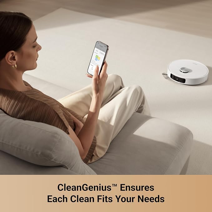 Amazon Renewed L10s Ultra Gen 2 Robot Vacuum and Mop, 10,000Pa, MopExtend Tech,75 Days Auto-Empty, Mop Self-Washing&Drying