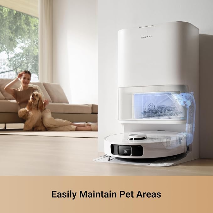 Amazon Renewed L10s Ultra Gen 2 Robot Vacuum and Mop, 10,000Pa, MopExtend Tech,75 Days Auto-Empty, Mop Self-Washing&Drying