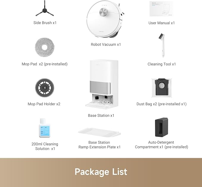 Amazon Renewed L10s Ultra Gen 2 Robot Vacuum and Mop, 10,000Pa, MopExtend Tech,75 Days Auto-Empty, Mop Self-Washing&Drying