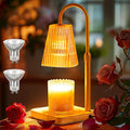 Amber Candle Warmer Lamp with Timer, product image
