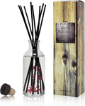 Amber & Lavender Reed Diffuser Scented Sticks Set | (Awaken + Renew) Mind & Body Aromatherapy Collection | Essential Oil