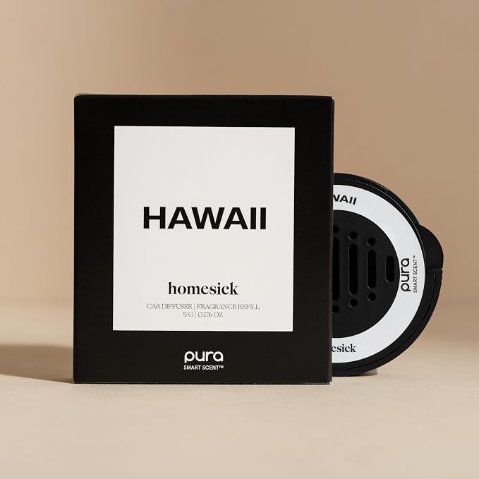 and Homesick - Fragrance for Car Diffuser - Clean & Safe Luxury Diffuser Scent - Long-Lasting Fragrance for 30 Days of Aroma
