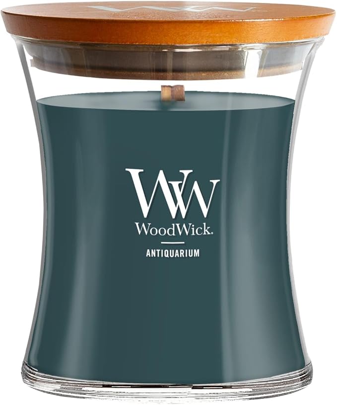 Antiquarium Scented Medium Hourglass Candle, Crackles as it Burns, Great for Gifting, 9.7oz, product image