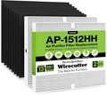 AP-1512HH HEPA Set Compatible with Filter - 2 Year Supply - Compatible with Airmega AP-1512HH & Airmega Filter