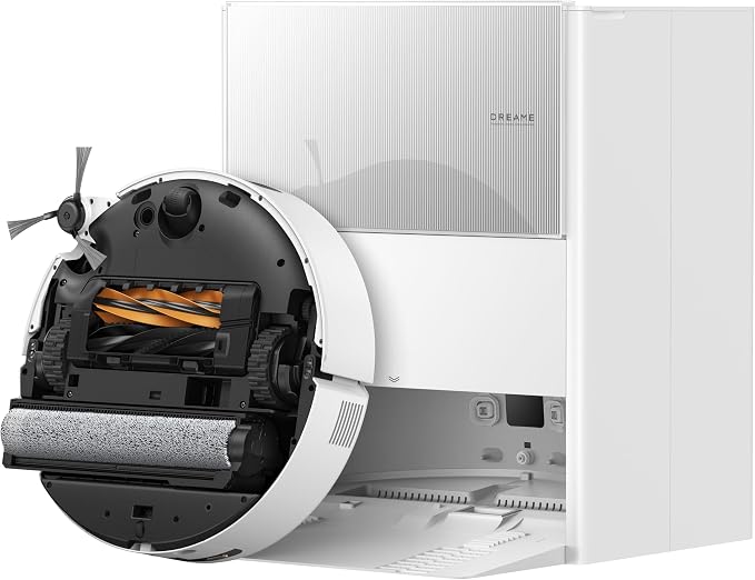 Aqua10 Ultra Roller Robot Vacuum and Mop & 30,000Pa Suction, Self-Cleaning Dock & Extending Roller Mop, Heat-Washes & Dries