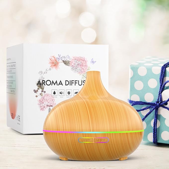 Aroma Diffuser for Essential Oil Large Room,Office Essential Oil Diffusers for Home Kids, alternate product view 7