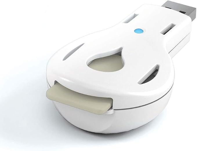 Aromakey USB Aromatherapy Diffuser with 5 Unscented Refill Pads for Bedroom - Bathroom - Kitchen - Home - Office - Car