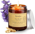 Aromatherapy Candles, Scented Candles, 7 OZ Sage Sea Salt Candles, Stress Relief and Relax for Home & Bedroom Gift for Women