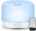 Aromatherapy Essential Oil Diffuser for Room: 500ml Colorful Aroma Air Humidifier with Adjustable Cool Mist Mode, product