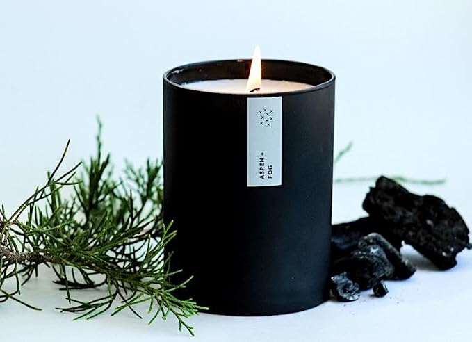 . Aspen & Fog Scented Candle - 75 Hour Burn - Luxury made from natural materials Soy Wax Candles, alternate product view 5