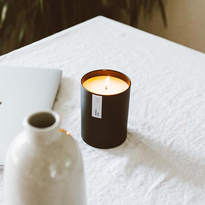 . Aspen & Fog Scented Candle - 75 Hour Burn - Luxury made from natural materials Soy Wax Candles, alternate product view 7