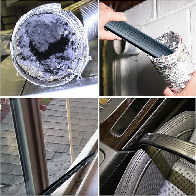 Attachments & Brushes for V7 V8 V10 V11 V15 Gen5: Flexibible Crevice Tool, Horsehair Vacuum Attachment, Traceless Dust