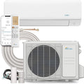 AURA Series Mini Split Air Conditioner Inverter Heat Pump, 12000 BTU, Works with Alexa, Energy Star, White, product image