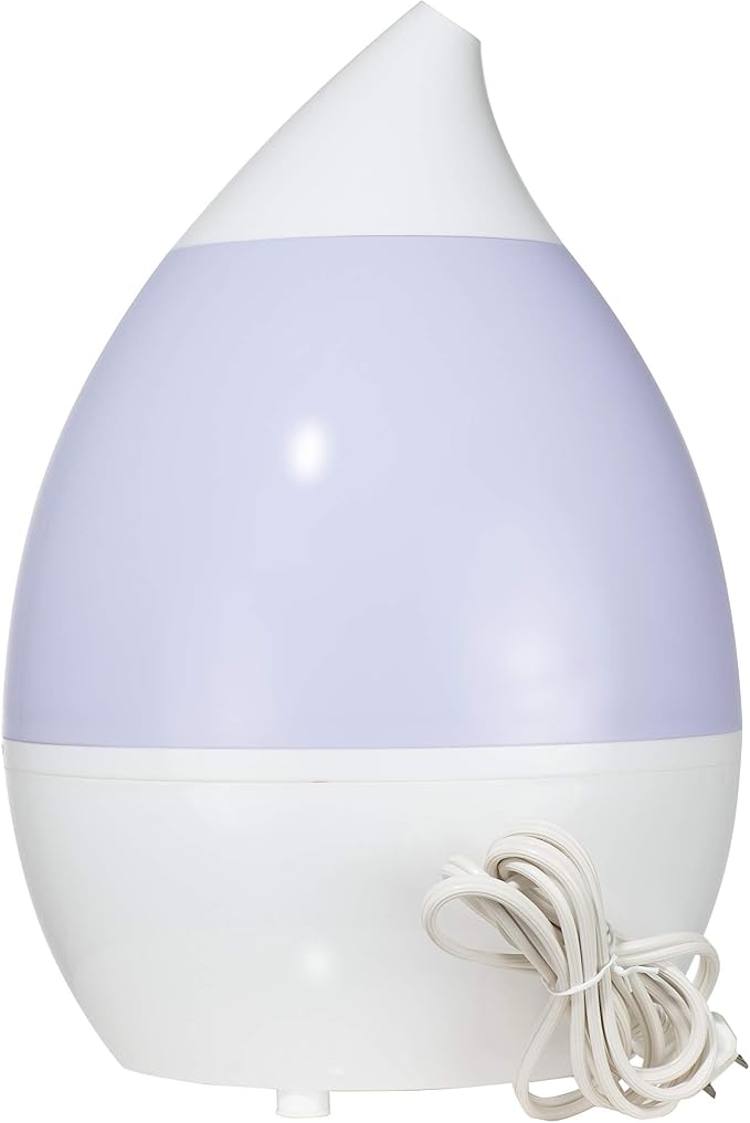 Aurora Ultrasonic Cool Mist Humidifier, Whisper-Quiet between 8-24 hours, Seven Color LED Night Light, alternate product view